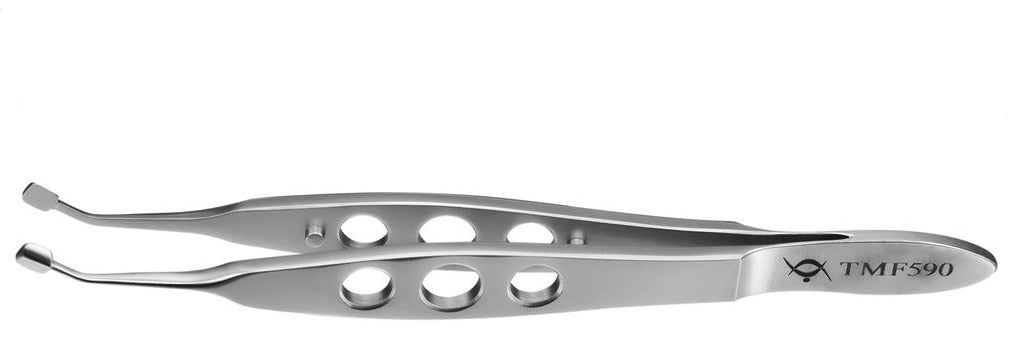 TMF590 Arita Meibomian Gland Compressor Forceps, Stainless Steel | Titan Medical Instruments
