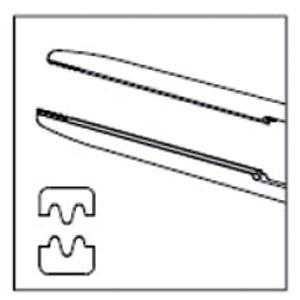 TMF589 Bonaccolto Utility Forceps, Titanium - Titan Medical Instruments