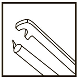 TMF605 Dvali Iris Forceps, Titanium - Titan Medical Instruments