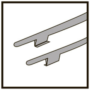 TMF701 Seibel Lens Folding Forceps, Titanium - Titan Medical Instruments