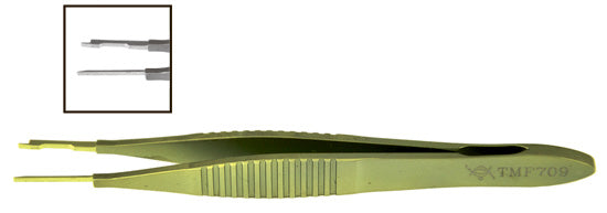 TMF709 Amo Tecnis Lens Loading Forceps, Titanium - Titan Medical Instruments