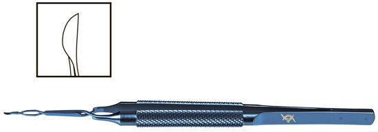 TMF905 Akahoshi Combo Prechopper Forceps, Straight, Titanium - Titan Medical Instruments