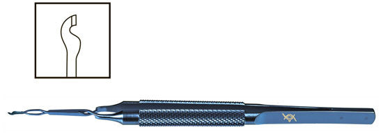 TMF907 Akahoshi Hybrid Combo Prechopper Forceps, Straight, Titanium - Titan Medical Instruments