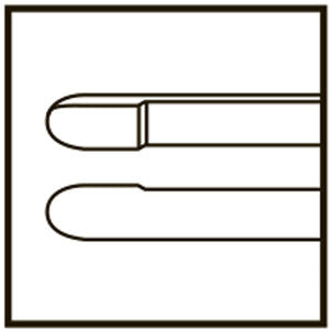 TMF917 Ziegler Cilia Forceps, Titanium - Titan Medical Instruments