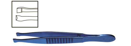 TMF918 Littauer Cilia Forceps, Titanium - Titan Medical Instruments