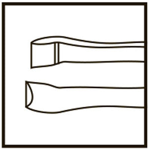 TMF918 Littauer Cilia Forceps, Titanium - Titan Medical Instruments