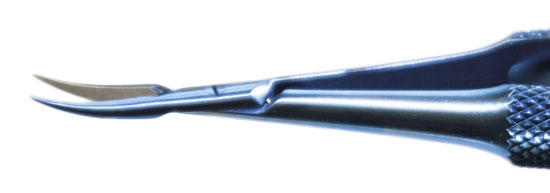 TMH111 Tennant Needle Holder Curved, Titanium - Titan Medical Instruments