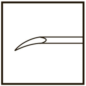 TMK101 Sato Corneal Knife 1 mm - Titan Medical Instruments