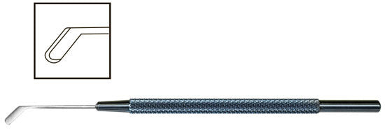 TMK122 Hockey Epithelium Removal Knife For PRK (LASIK Corneal Scraper) - Titan Medical Instruments
