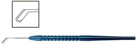 TMK122 Hockey Epithelium Removal Knife For PRK (LASIK Corneal Scraper) - Titan Medical Instruments