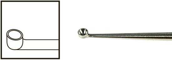 TMK127 3.0 MM Meyhoefer Chalazion Curette - Titan Medical Instruments