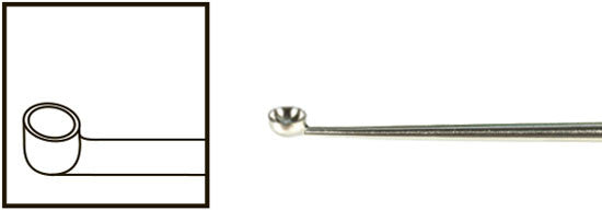 TMK128 3.5 MM Meyhoefer Chalazion Curette #4 - Titan Medical Instruments