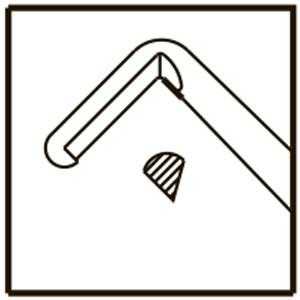 TMK136 Nagahara Phaco Chopper Right Titanium - Titan Medical Instruments