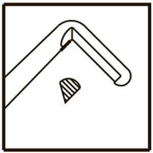 TMK137 Nagahara Phaco Chopper Left Titanium - Titan Medical Instruments