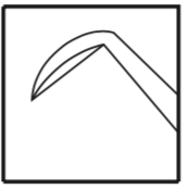 TMK144 Agarwal Phaco Chopper - Titan Medical Instruments