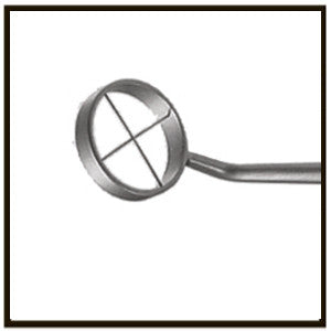 TMM108 Hoffer Optic Zone Marker With Cross Hairs - Titan Medical Instruments