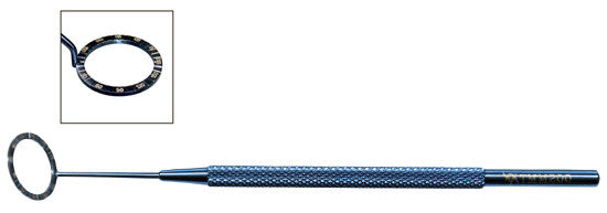 TMM200 Mendez Degree Gauge, Titanium - Titan Medical Instruments