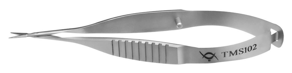 TMS102 Vannas Scissors Straight, Stainless Steel | TITAN MEDICAL INSTRUMENTS