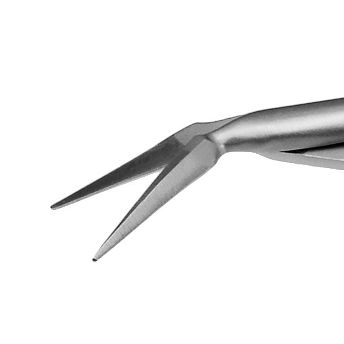 TMS108 Vannas Scissors Angled To Side, Stainless Steel