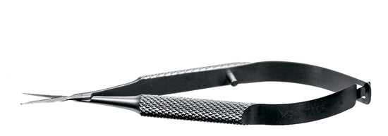 TMS123 Vannas Scissors Straight - Titan Medical Instruments