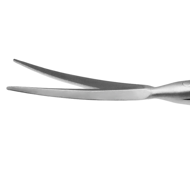 TMS124 Vannas Scissors Curved - Titan Medical Instruments