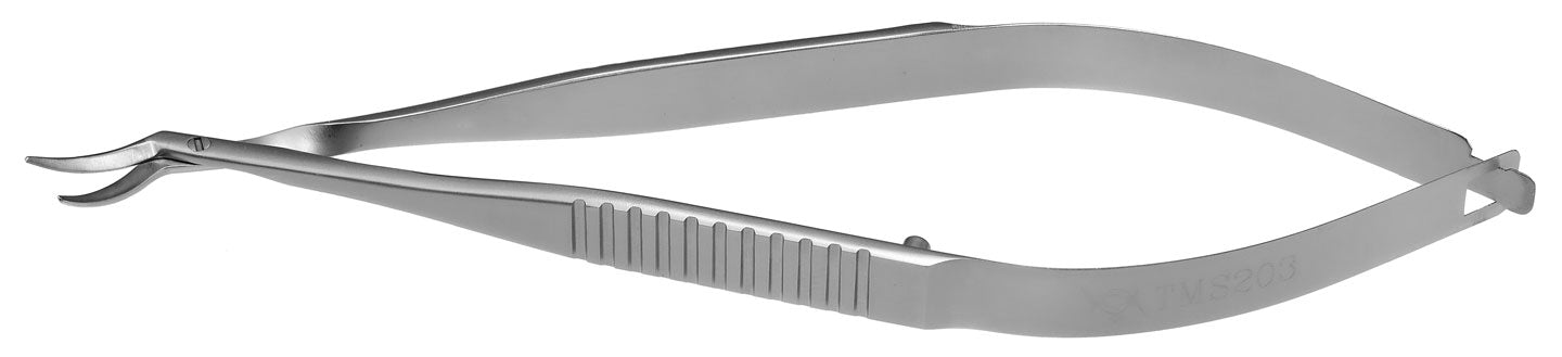 TMS203 Troutman-Castroviejo Corneal Scissors Left - Titan Medical Instruments