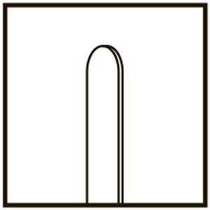 TMT101 Barraquer Iris Spatula 0.5 mm - Titan Medical Instruments