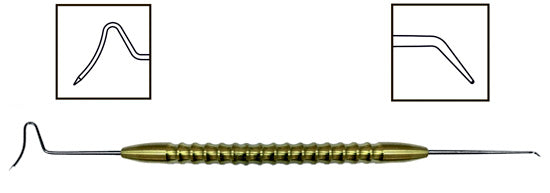 TMT300 FemtoLASIK Flap Spatula Double Ended - Titan Medical Instruments