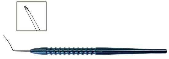 TMT311 DALK Corneal Dissector Spatula - Titan Medical Instruments