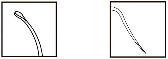 TMT314 ReLEx® SMILE® Double Ended Spatula with Spoon Tip - Titan Medical Instruments