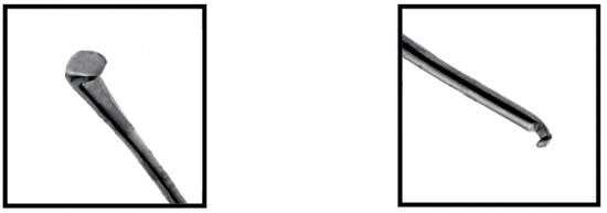 TMT319 ReLEx® SMILE® Epithelial/Lenticule Removal Spatula-Hook - Titan Medical Instruments