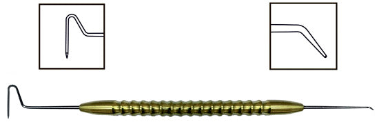 TMT322 FemtoLASIK Flap Spatula Double Ended - Titan Medical Instruments