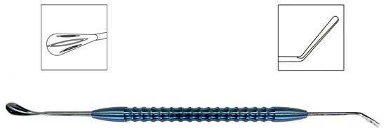 TMT323 Paton Spatula and Spoon - Titan Medical Instruments