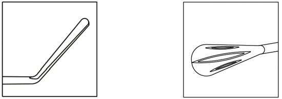 TMT323 Paton Spatula and Spoon - Titan Medical Instruments