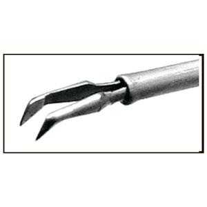TMV101 Kershner Micro Incision Capsulorhexis Forceps 23 Gauge - Titan Medical Instruments