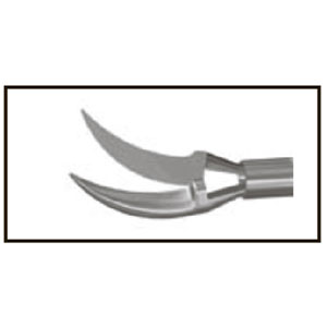 TMV244 23G Micro Incision Capsulotomy Scissors Right - Titan Medical Instruments