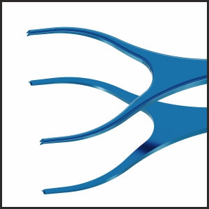 TKR111 Kremer Corneal Fixation Forceps, Titanium tip | TITAN MEDICAL