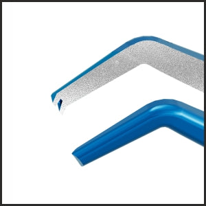 TMF202 Colibri Corneal Forceps 0.1mm 90° teeth, Titanium tip 1 | TITAN MEDICAL