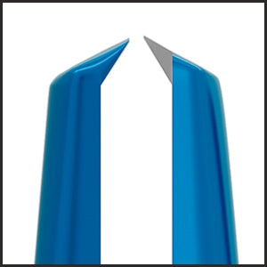 TMF203 Troutman-Barraquer Colibri Corneal Forceps 0.12mm, Titanium tip 2 | TITAN MEDICAL