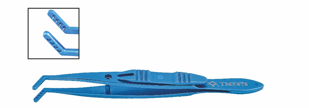 TMF478 Jameson Muscle Forceps Child Left, Titanium | TITAN MEDICAL