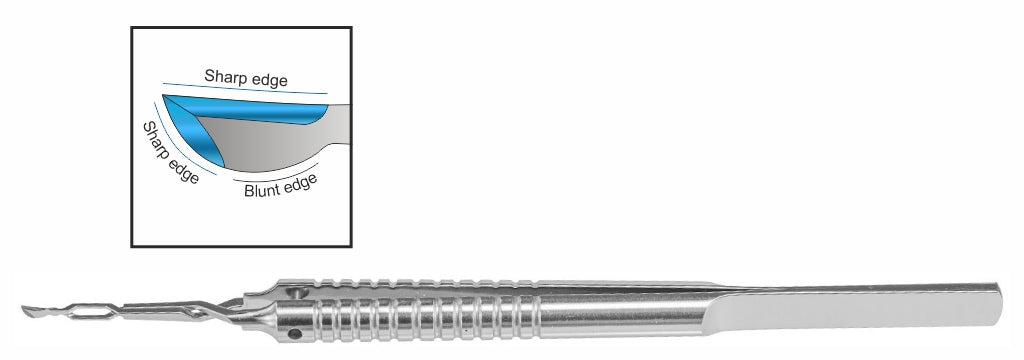 TMF943 Akahoshi Combo IV Prechopper II Straight, Stainless Steel | TITAN MEDICAL