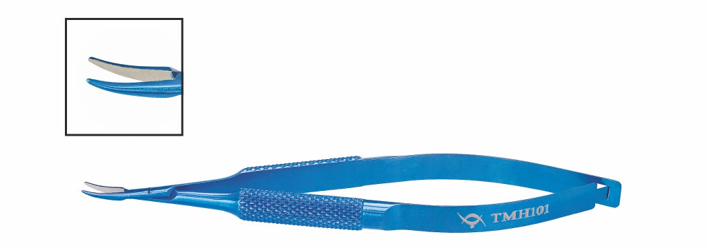 TMH101 Cohan Needle Holder Curved, Titanium | TITAN MEDICAL