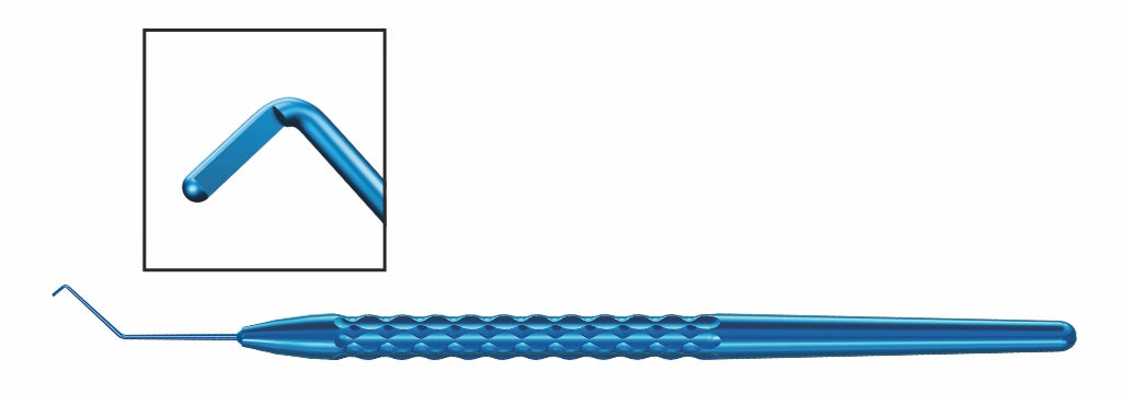 TMK108 Nagahara Phaco Chopper, 0.3mm Tip, 1.2mm Tip Length, Titanium | TITAN MEDICAL