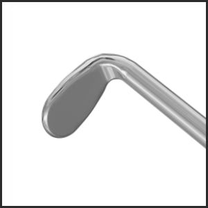 TMK132 Rubiolini Quick Phaco Chopper, 1.2 x 0.7mm Tip, RHD tip | TITAN MEDICAL
