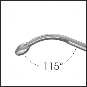 TMK153 Seibel Phaco Chopper, 0.5mm Tip, 1.3mm Tip Length, LHD tip | TITAN MEDICAL