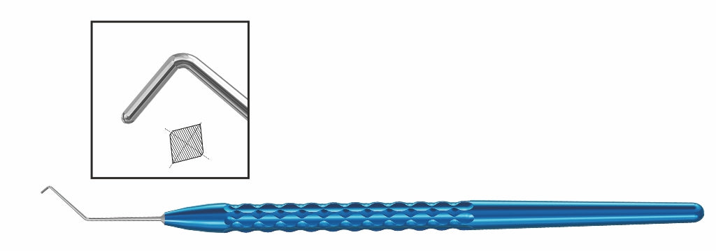TMK888 Phaco Chopper, 0.4mm Tip, 1.4mm Tip Length, Left/Right 90° Cutting Edges | TITAN MEDICAL