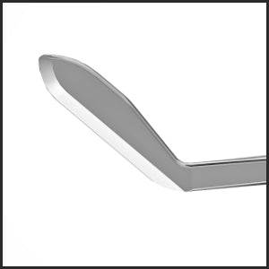 TMT327.5 Lindstrom PRK / FemtoLASIK Double-Ended Spatula, 1.5 mm Flattened Tip tip1 | TITAN MEDICAL