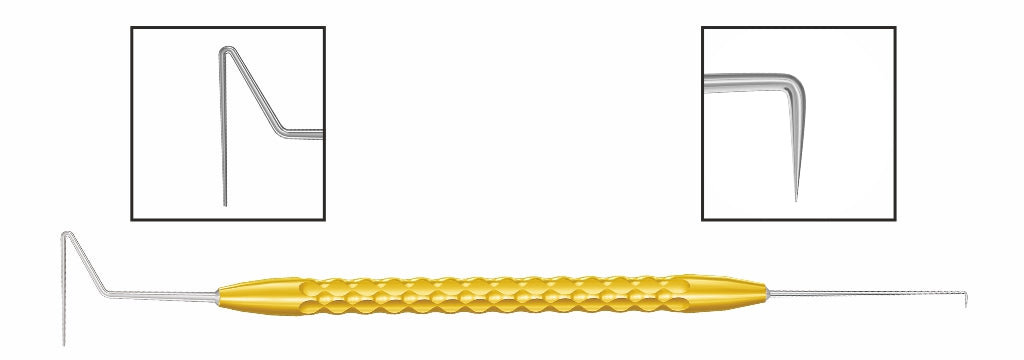 TMT331 FemtoLASIK Double-Ended Flap Lifter & Retreatment Spatula | TITAN MEDICAL