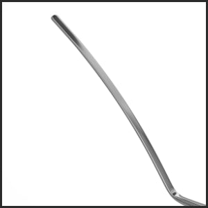 TMT3723 LASIK Flap Spatula, 80° Angled, 0.3 × 0.2 mm Tip
