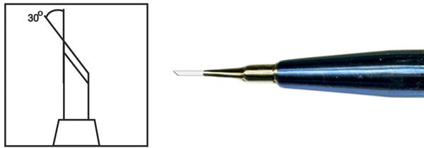 TDK201 Single Edge 30° Diamond Knife - Titan Medical Instruments